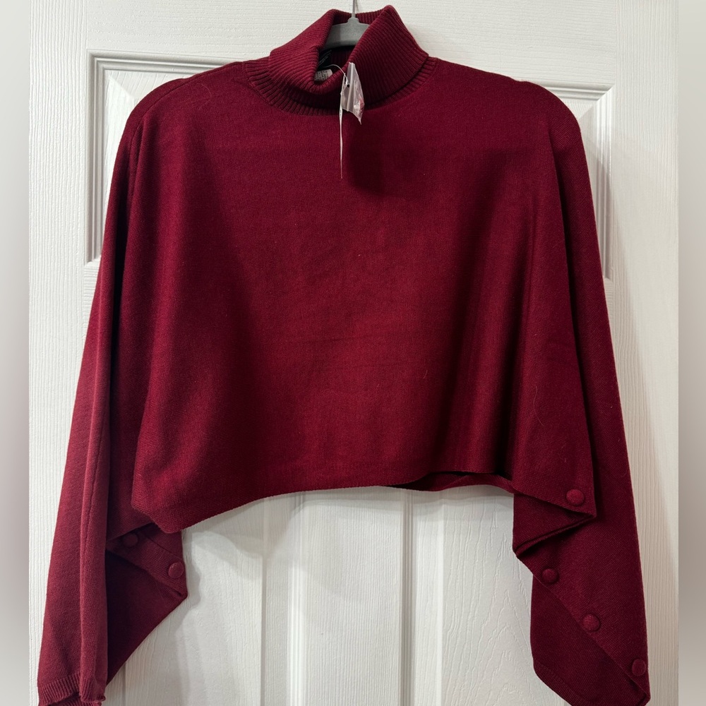 NWT Dolman Batwing Turtleneck Sweater
